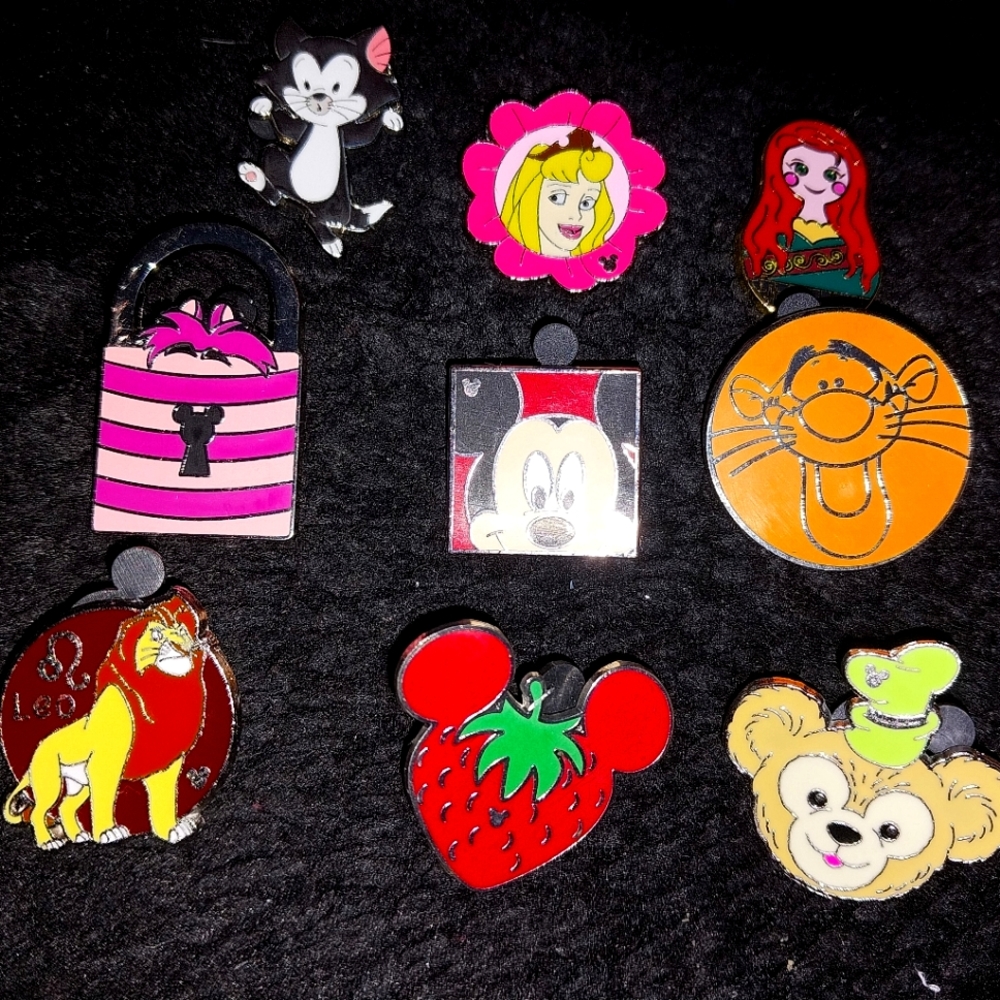 Disney character pins